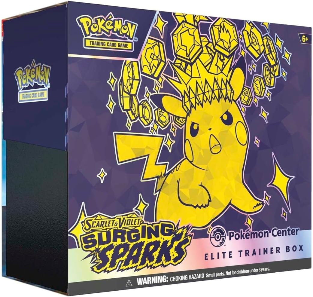Pokemon TCG: Scarlet & Violet-Surging Sparks Pokemon Center Elite Trainer Box