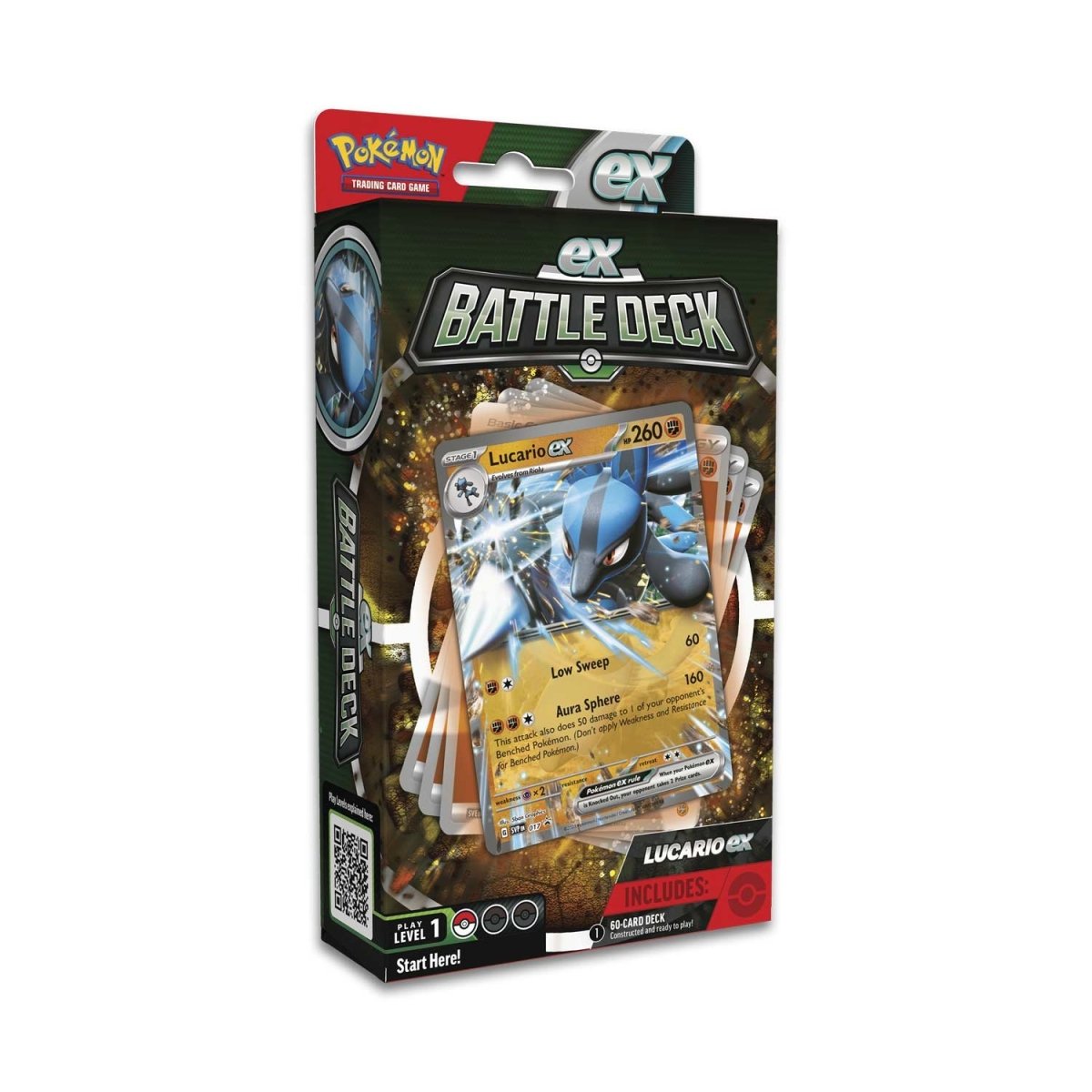 Pokémon TCG: Lucario ex Battle Deck (Ready-to-Play 60-Card Deck)