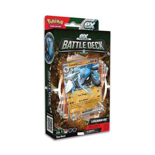 Pokémon TCG: Lucario ex Battle Deck (Ready-to-Play 60-Card Deck)
