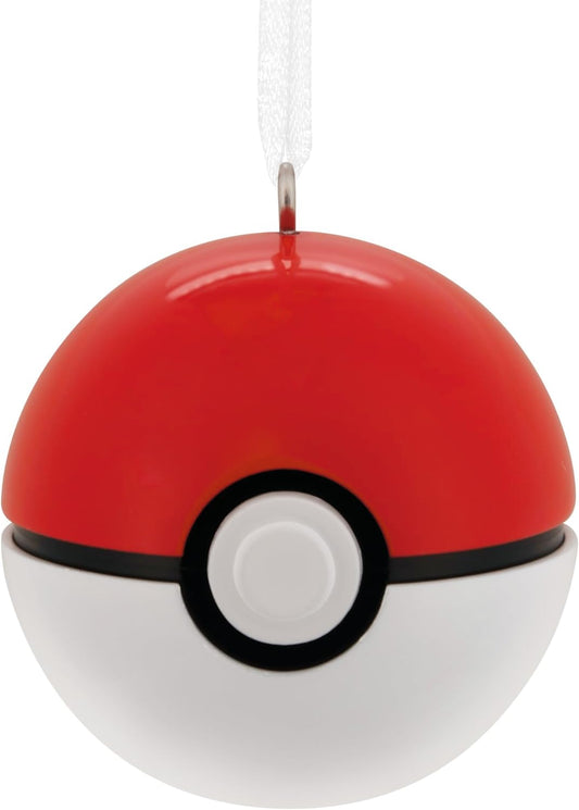 Hallmark Pokémon Poké Ball Christmas Ornament, Premium Metal