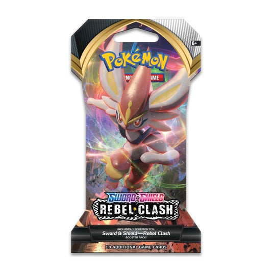 Pokémon TCG: Sword & Shield-Rebel Clash Sleeved Booster Pack (10 Cards)