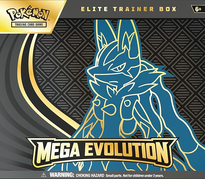 Pokémon TCG: Mega Evolution Elite Trainer Box - Mega Lucario