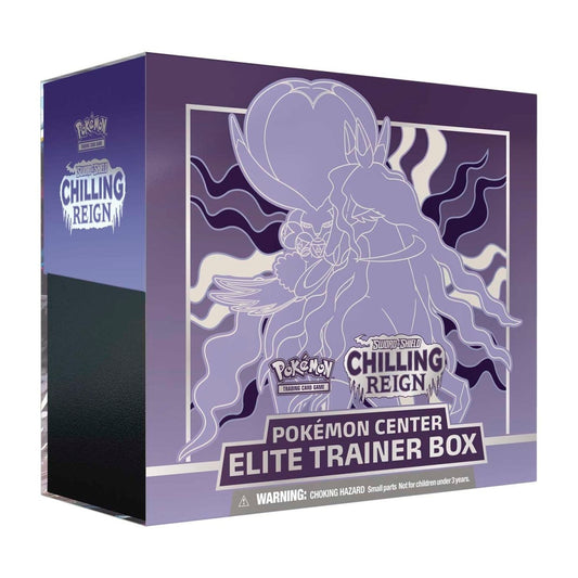Pokémon TCG: Sword & Shield-Chilling Reign Pokémon Center Elite Trainer Box (Shadow Rider Calyrex)