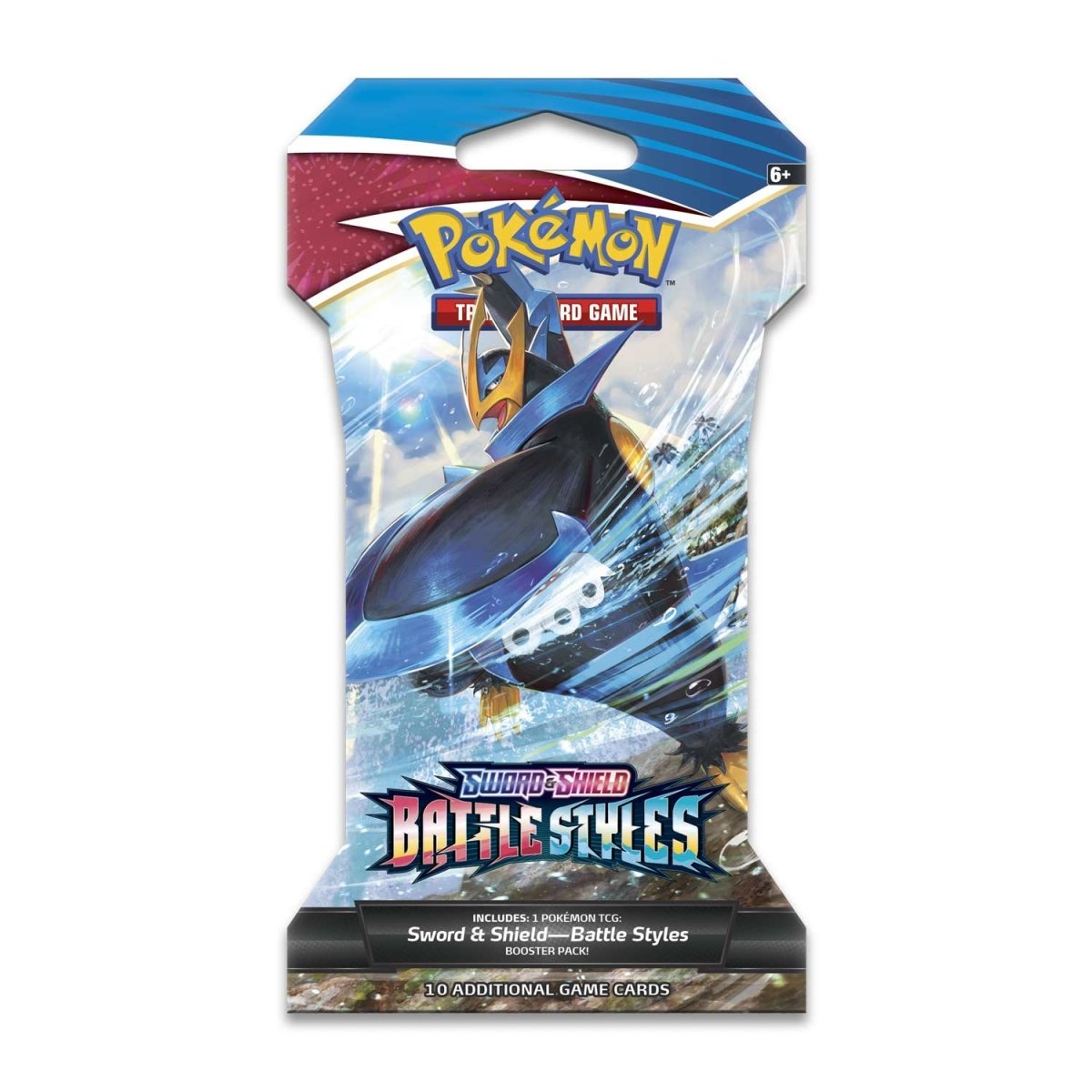 Pokémon TCG: Sword & Shield-Battle Styles Sleeved Booster Pack (10 Cards)