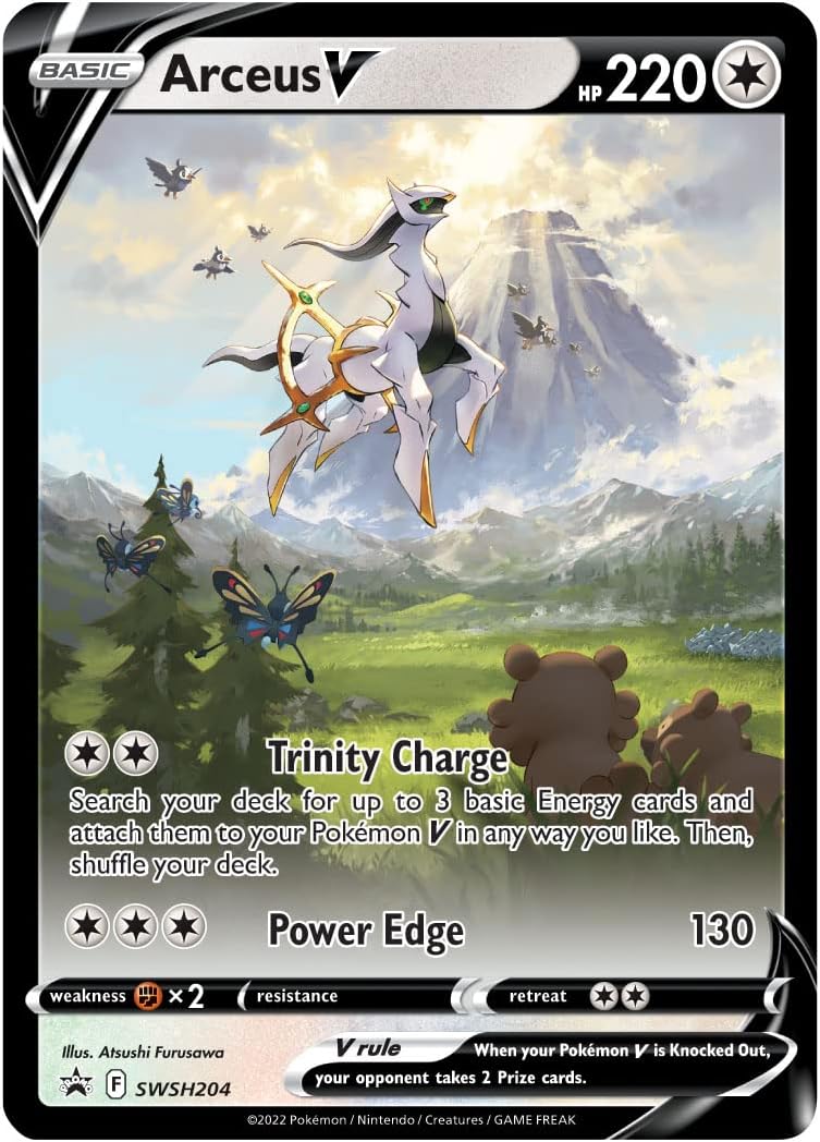 Pokémon TCG: Arceus V Figure Collection