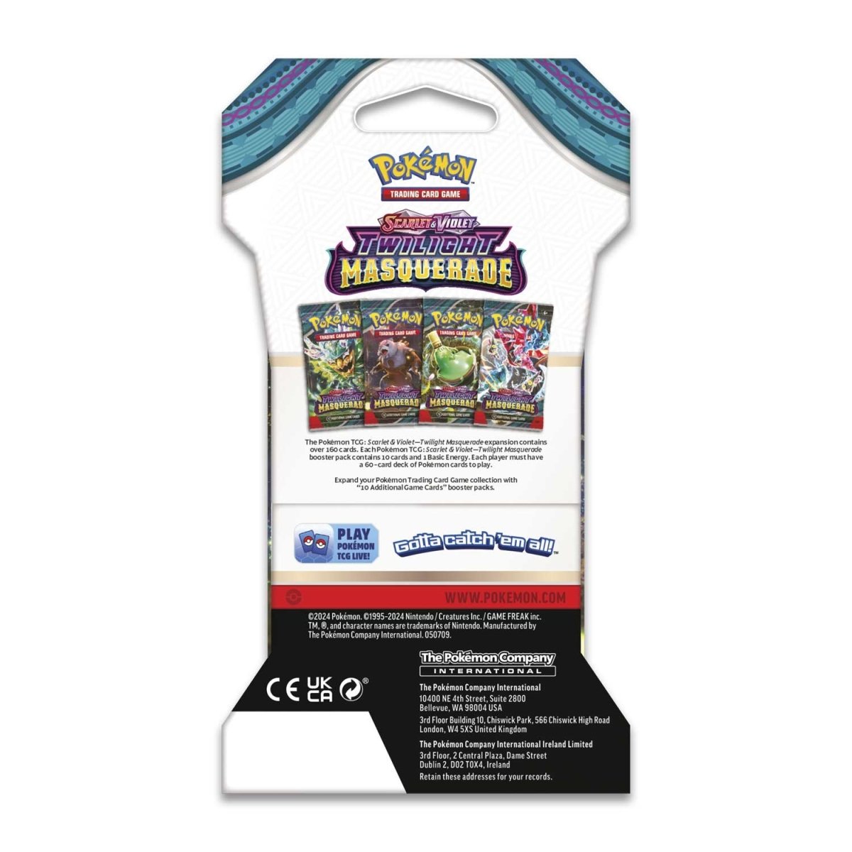 Pokémon TCG: Scarlet & Violet-Twilight Masquerade Sleeved Booster Pack