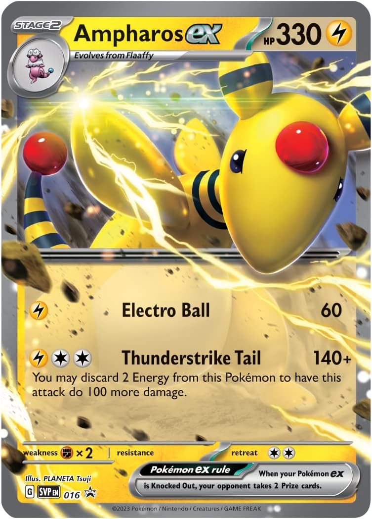 Pokémon TCG: Ampharos ex Battle Deck (Ready-to-Play 60-Card Deck)