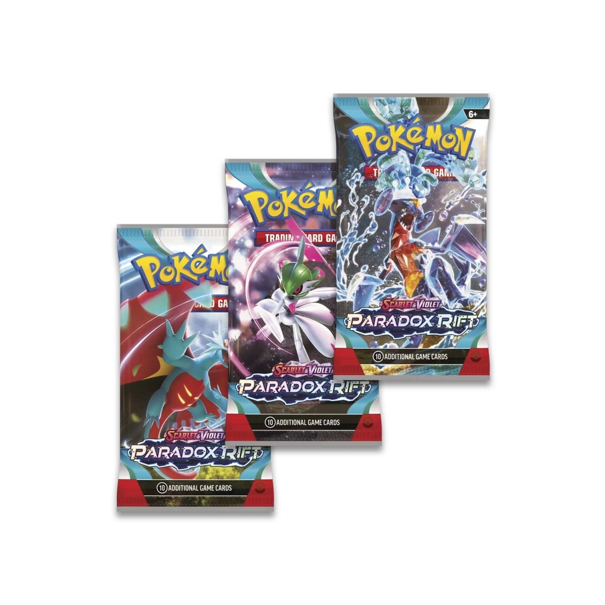 Pokémon TCG: Scarlet & Violet-Paradox Rift 3 Booster Packs & Cetitan Promo Card