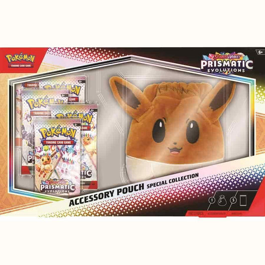 Pokémon TCG: Scarlet & Violet—Prismatic Evolutions Accessory Pouch Special Collection