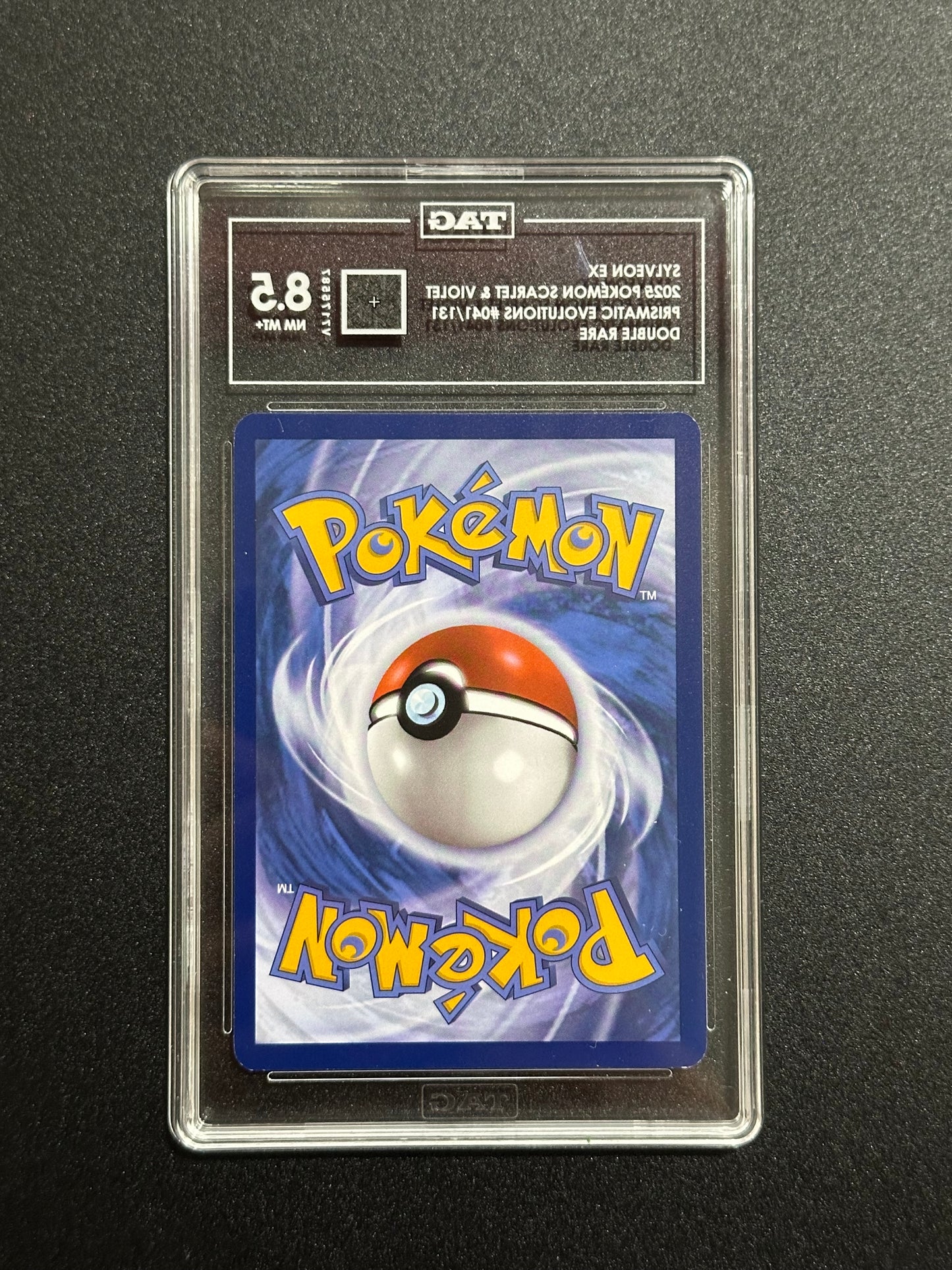 Pokemon Sylveon ex 041/131 Double Rare Prismatic Evolutions TAG 8.5 NM MT+