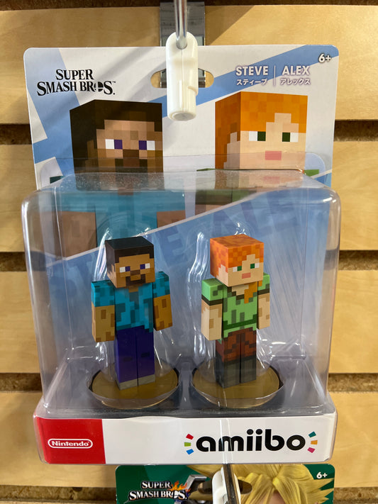 Nintendo: Amiibo - Steve & Alex - Super Mario Bros