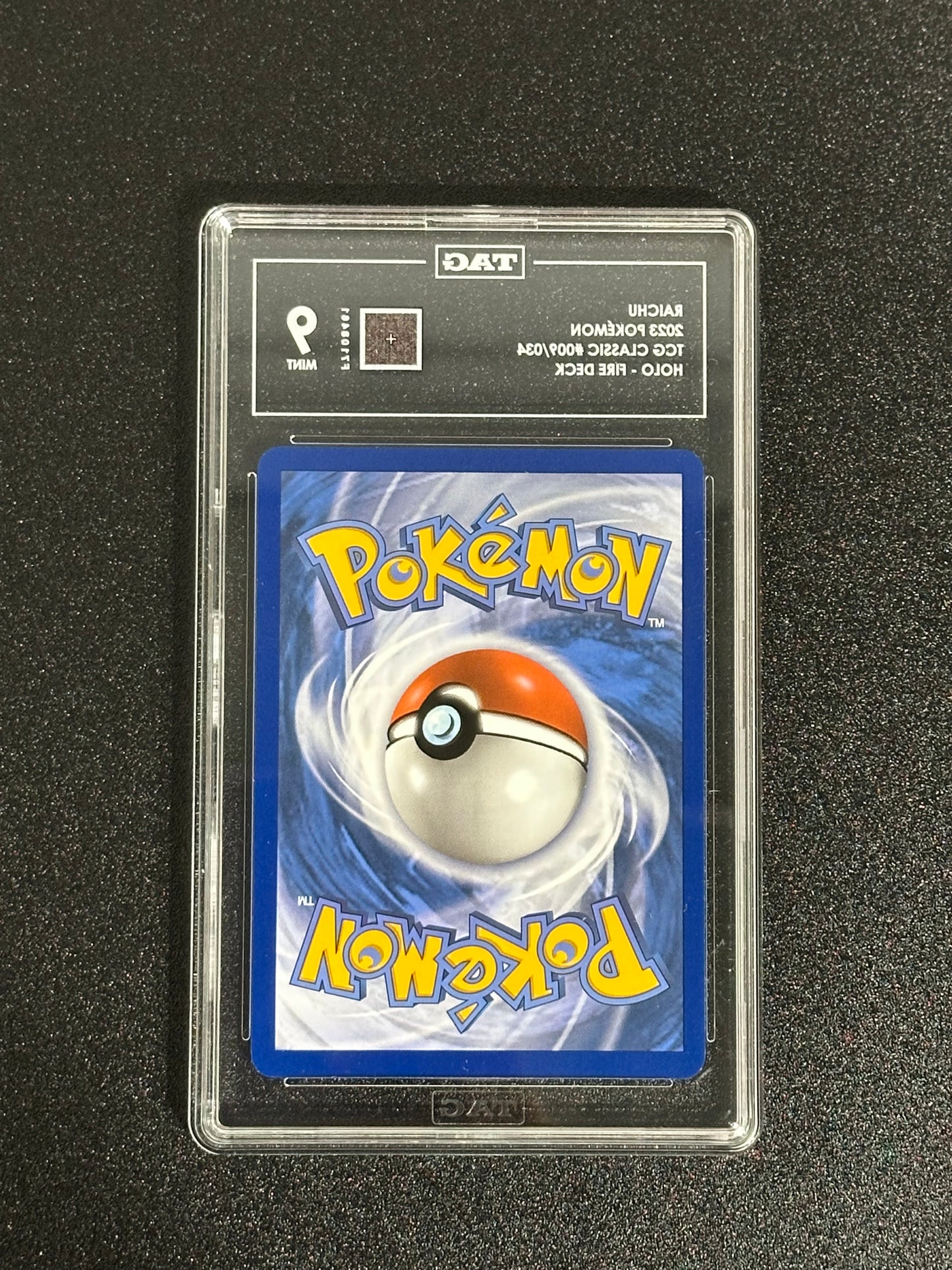 Pokemon Raichu 009/034 Holo TCG Classic Charizard Deck TAG 9 MINT