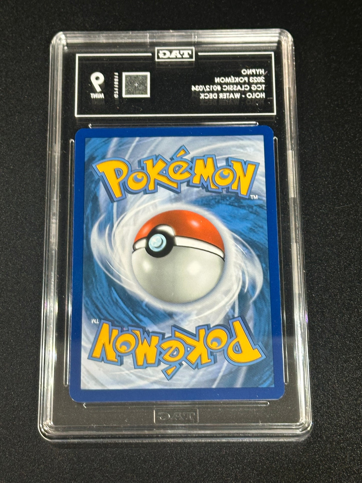Pokemon Hypno 012/034 Holo TCG Classic TAG 9 MINT