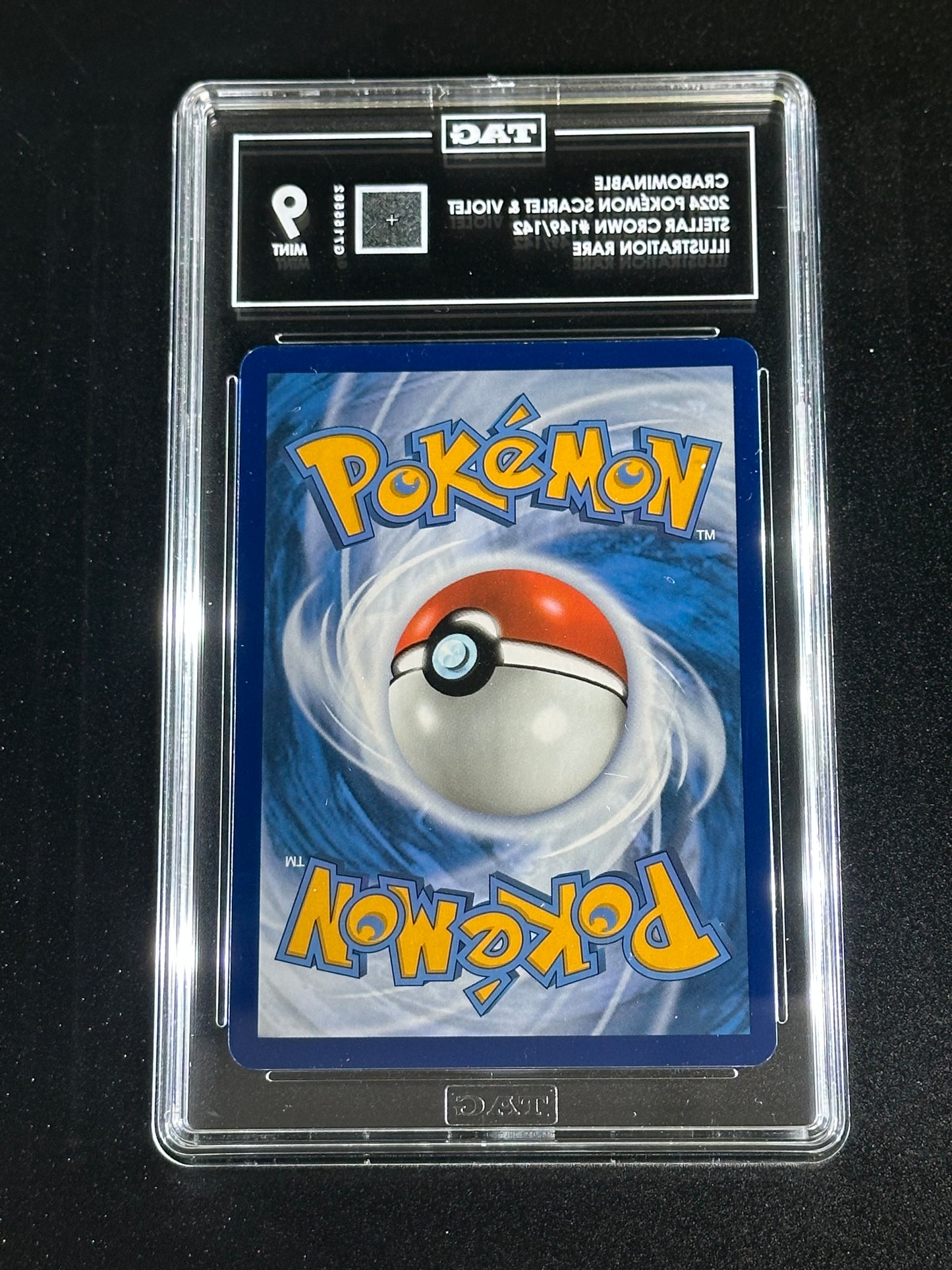 Pokemon Crabominable 149/142 Illustration Rare Stellar Crown TAG 9 Mint