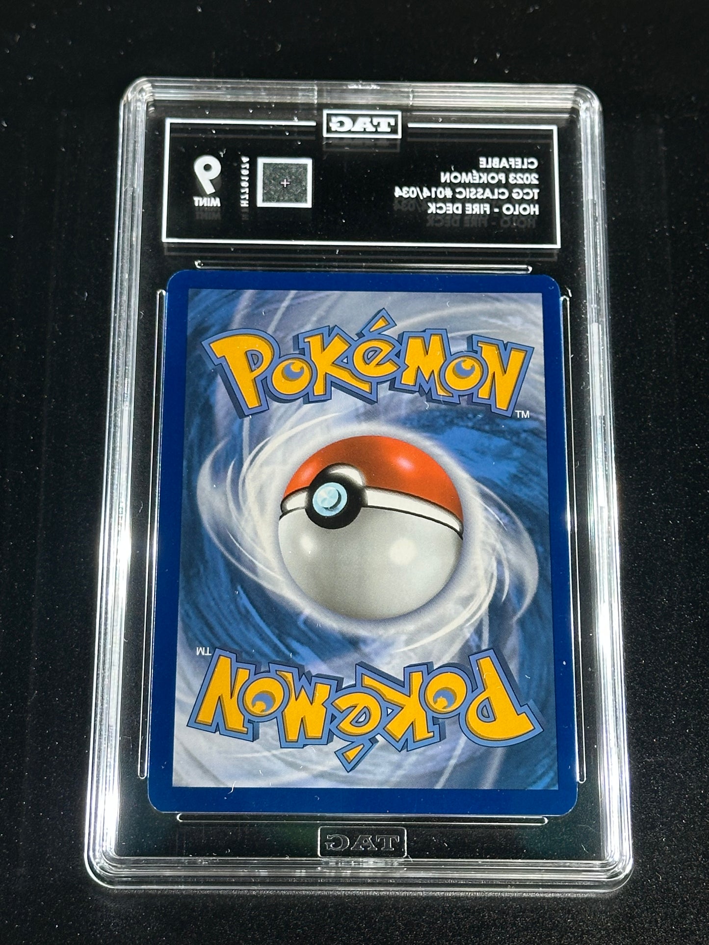 Pokemon Clefable 014/034 Holo TCG Classic TAG 9 Mint