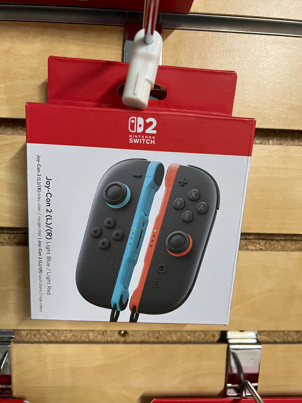 Nintendo Switch 2 Joy-Con 2 Set – Light Blue & Light Red