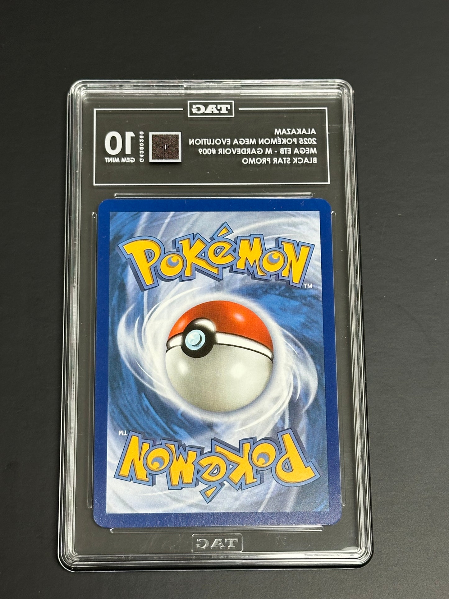 Pokemon Alakazam 009 Black Star Promo Mega Evolution ETB TAG 10 Gem Mint