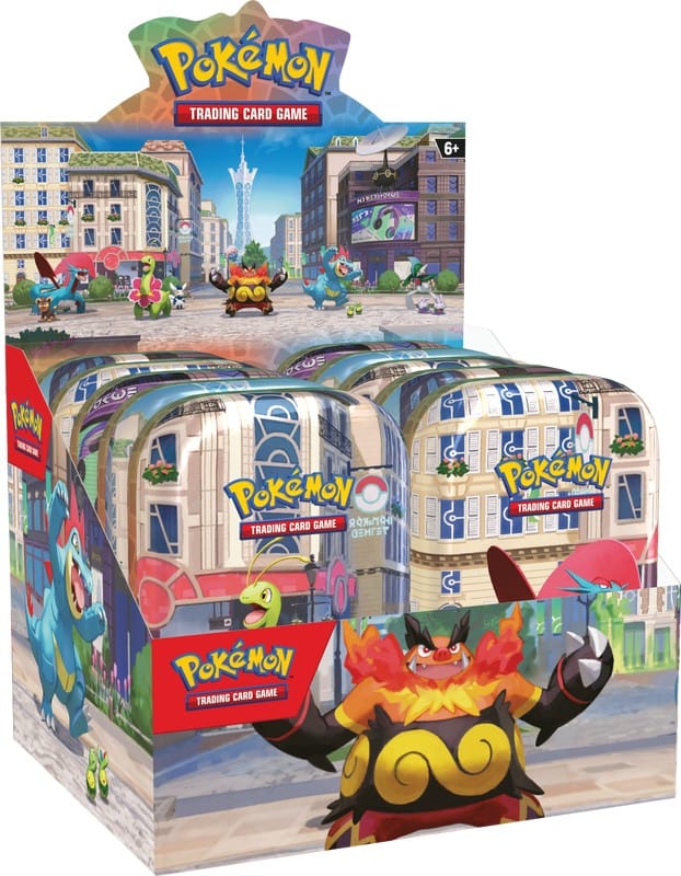 Pokémon TCG: Lumiose City Mini Tin Display (10 Tins)