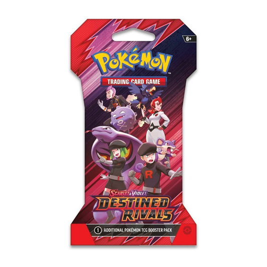 Pokemon TCG: Scarlet & Violet Destined Rivals Sleeve Booster - Team Rocket's Pokémon