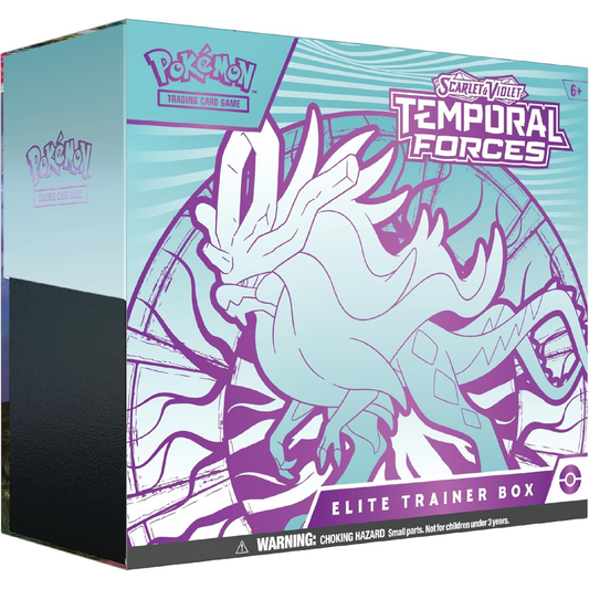 Pokémon TCG: Scarlet & Violet Temporal Forces Elite Trainer Box (Walking Wake)
