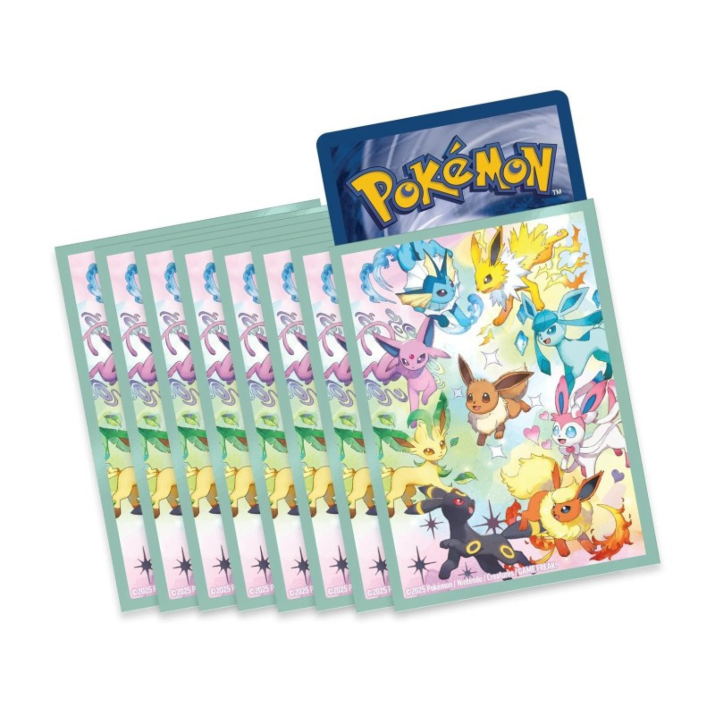 Pokémon TCG: Scarlet & Violet-Prismatic Evolutions Eeveelution Card Sleeves