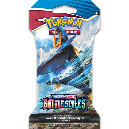 Pokémon TCG: Sword & Shield-Battle Styles Sleeved Booster Pack (10 Cards) - Empoleon V