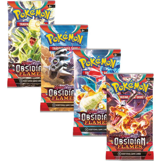 Pokémon TCG: Scarlet & Violet Obsidian Flames - 8 Booster Packs