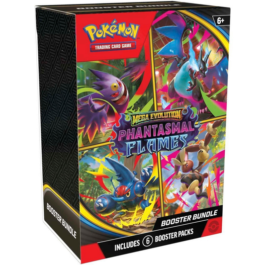 Pokémon TCG: Mega Evolution Phantasmal Flames Booster Bundle