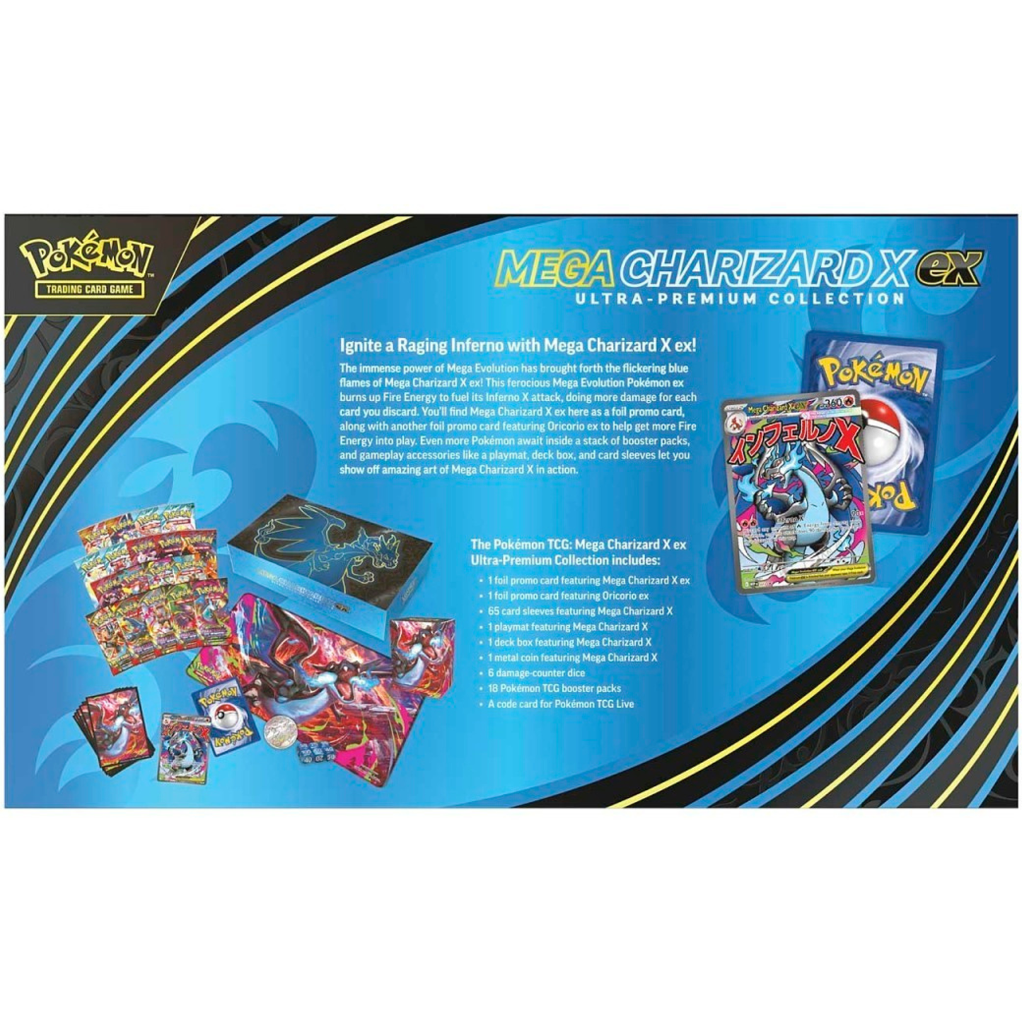 Pokémon TCG: Mega Charizard X ex Ultra-Premium Collection