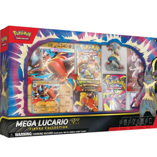 Pokemon TCG: Mega Lucario Ex Figure Collection