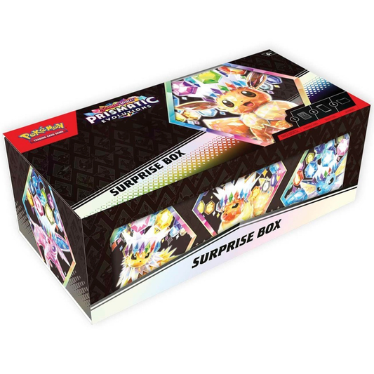Pokémon TCG: Scarlet & Violet-Prismatic Evolutions Surprise Box