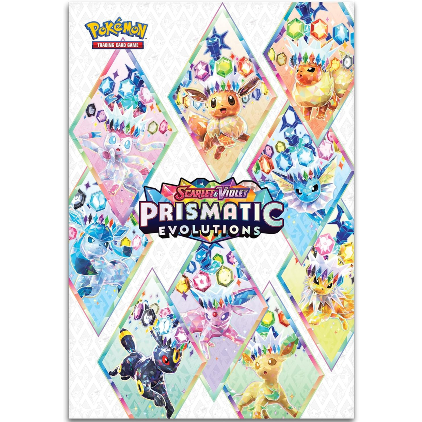Pokémon TCG: Scarlet & Violet Prismatic Evolutions Poster