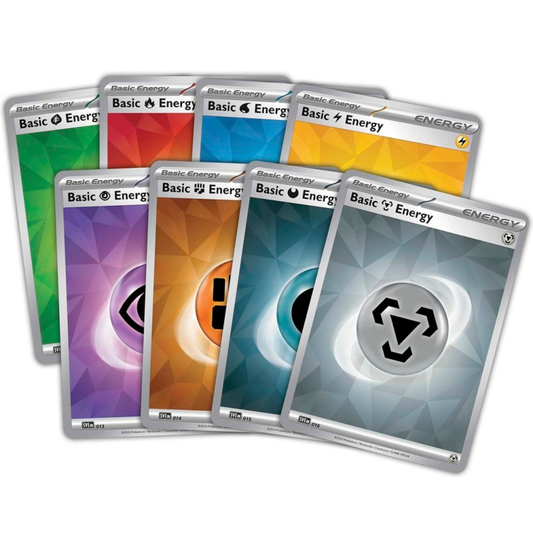 Pokémon TCG: Basic Energy Cards (Silver Border)