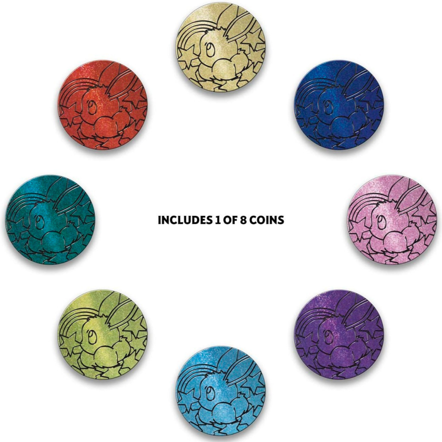 Pokémon TCG: Eevee Coin (Scarlet & Violet-Prismatic Evolutions)