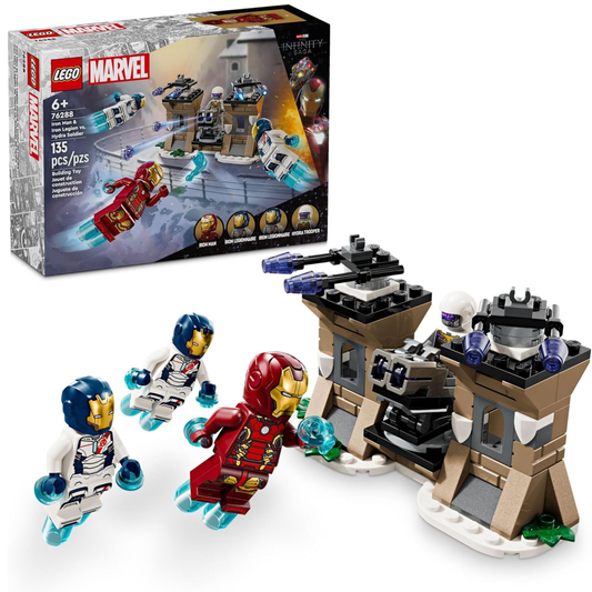 LEGO Marvel: Iron Man & Iron Legion vs. Hydra Soldier Building Set (76288)