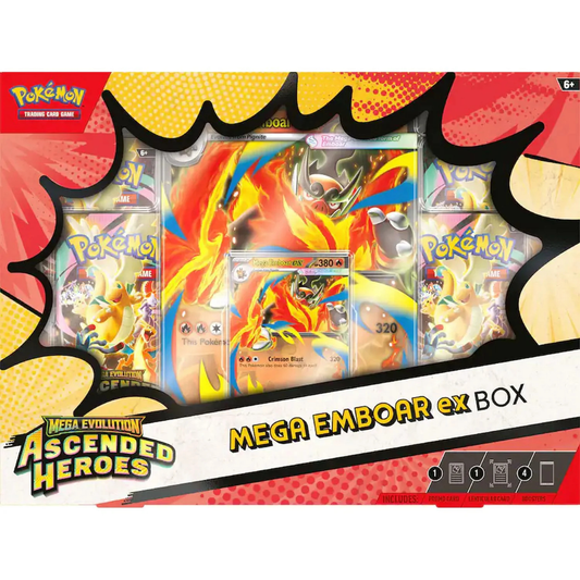 Pokémon TCG: Ascended Heroes - Mega Emboar ex Box