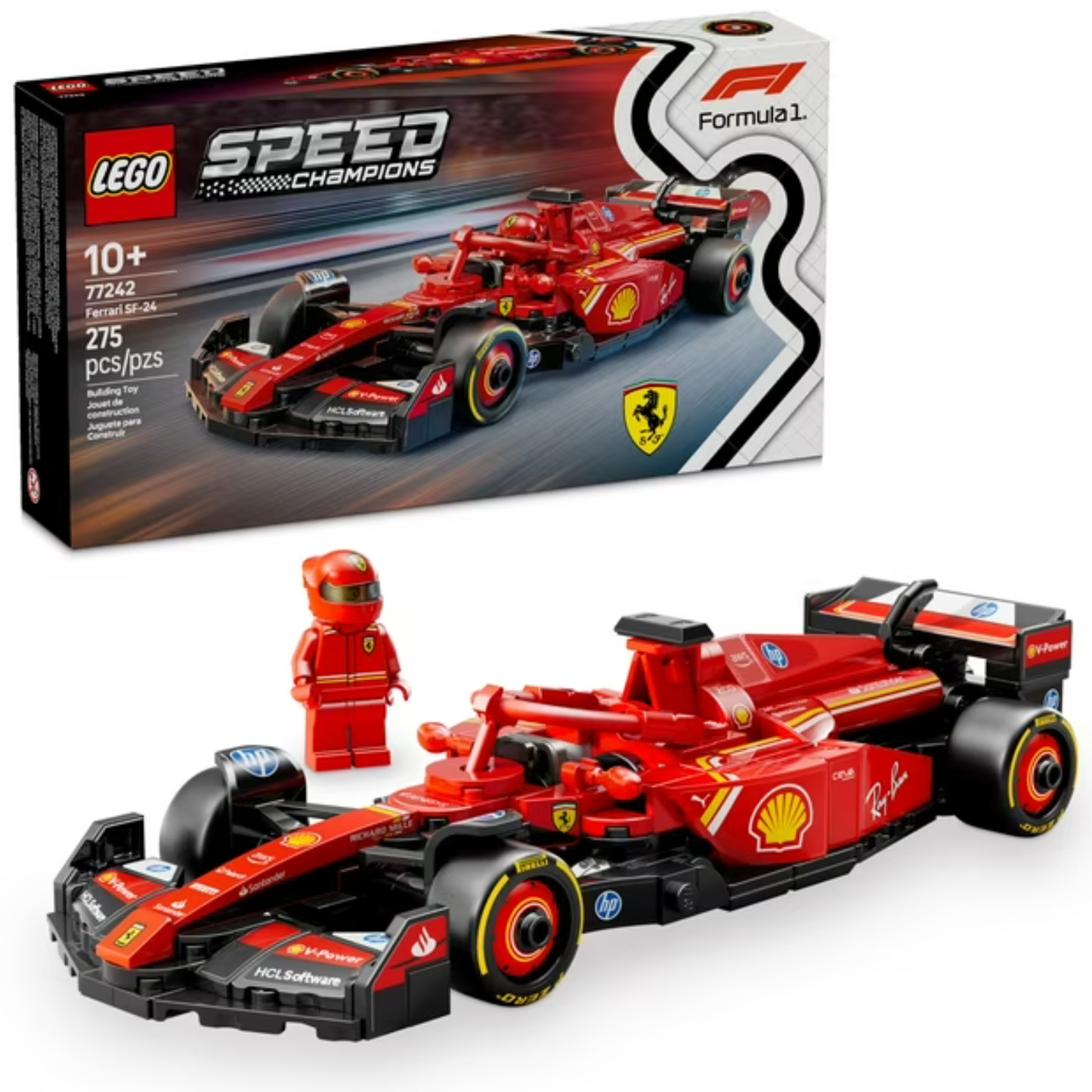 LEGO Speed Champions: F1 Race Car Building Set 77242