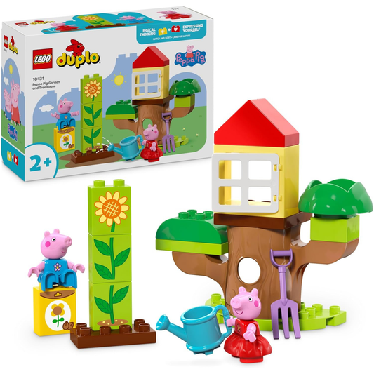 LEGO DUPLO: Peppa Pig Garden and Tree House Building Set 10431