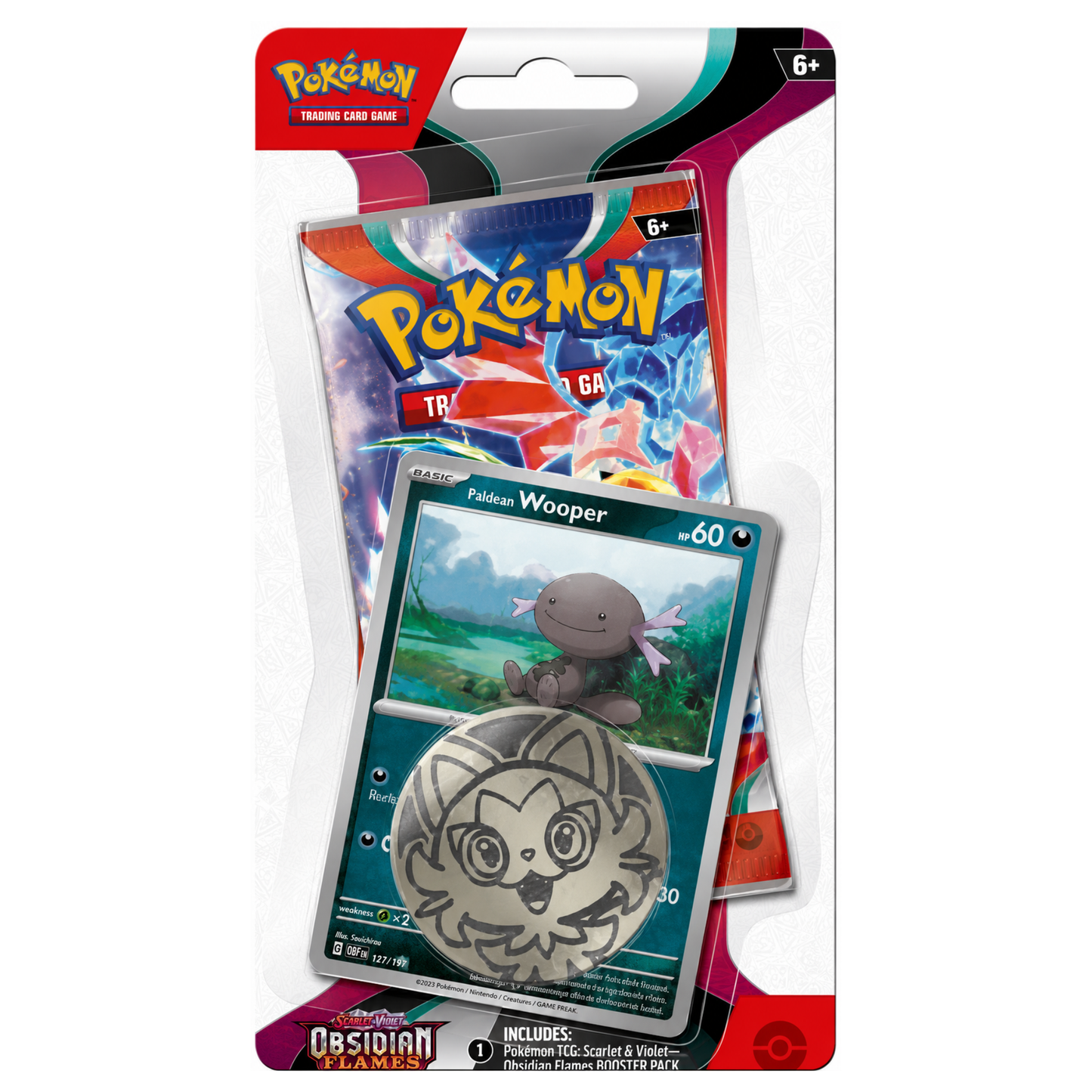 Pokémon TCG: Scarlet & Violet Obsidian Flames Checklane Blister Pack