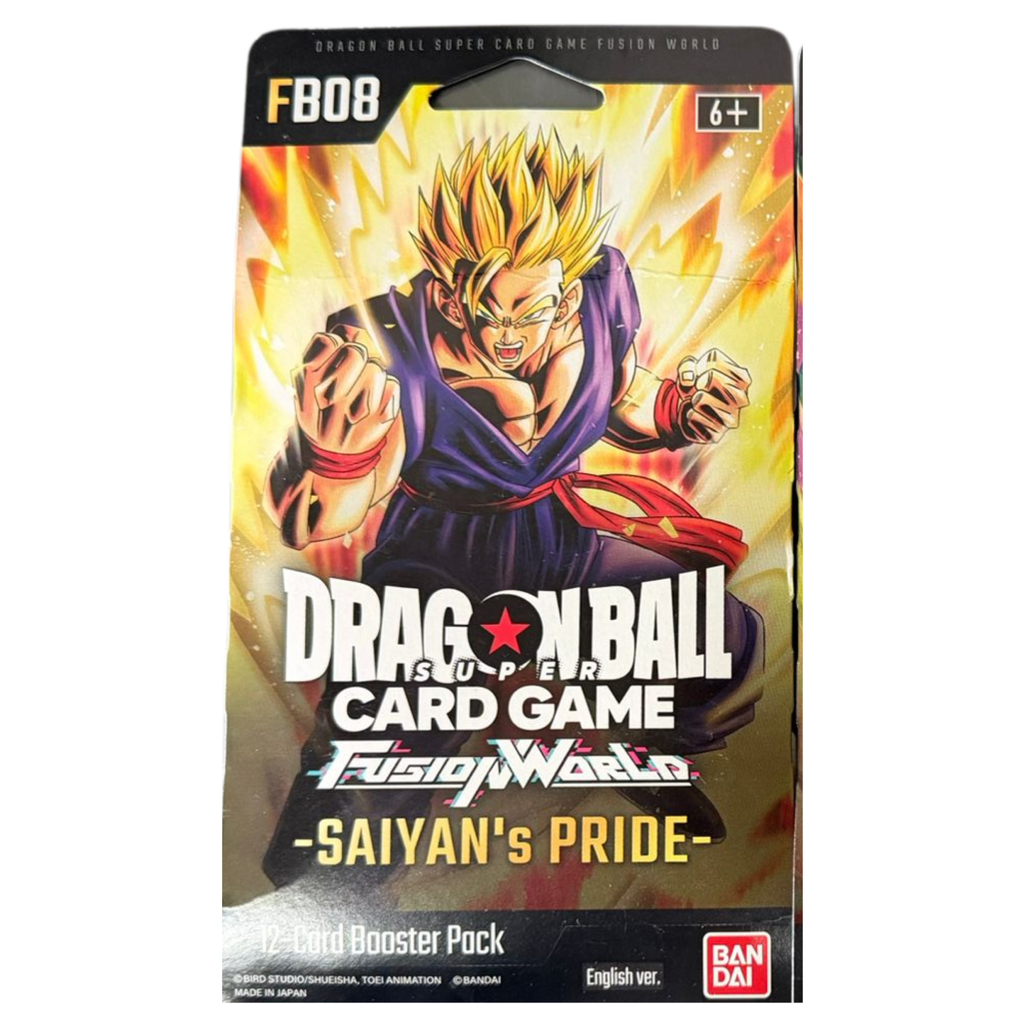 Dragon Ball Super Card Game Fusion World Saiyan's Pride (FB08) Booster Pack