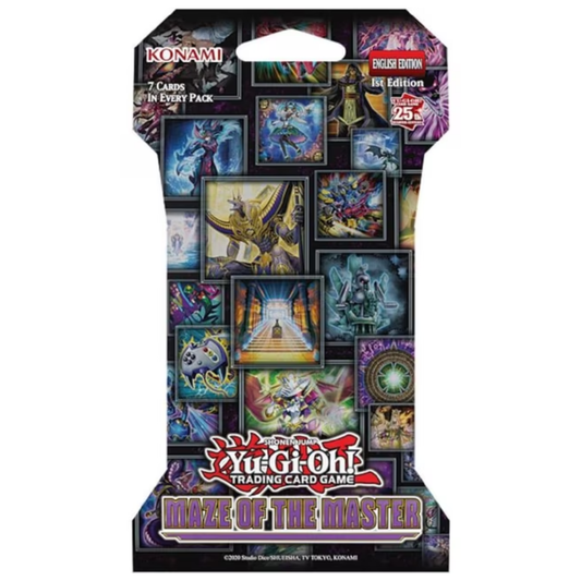 Yu-Gi-Oh! Maze of the Master Blister Pack (7 Cards, 1st Edition)