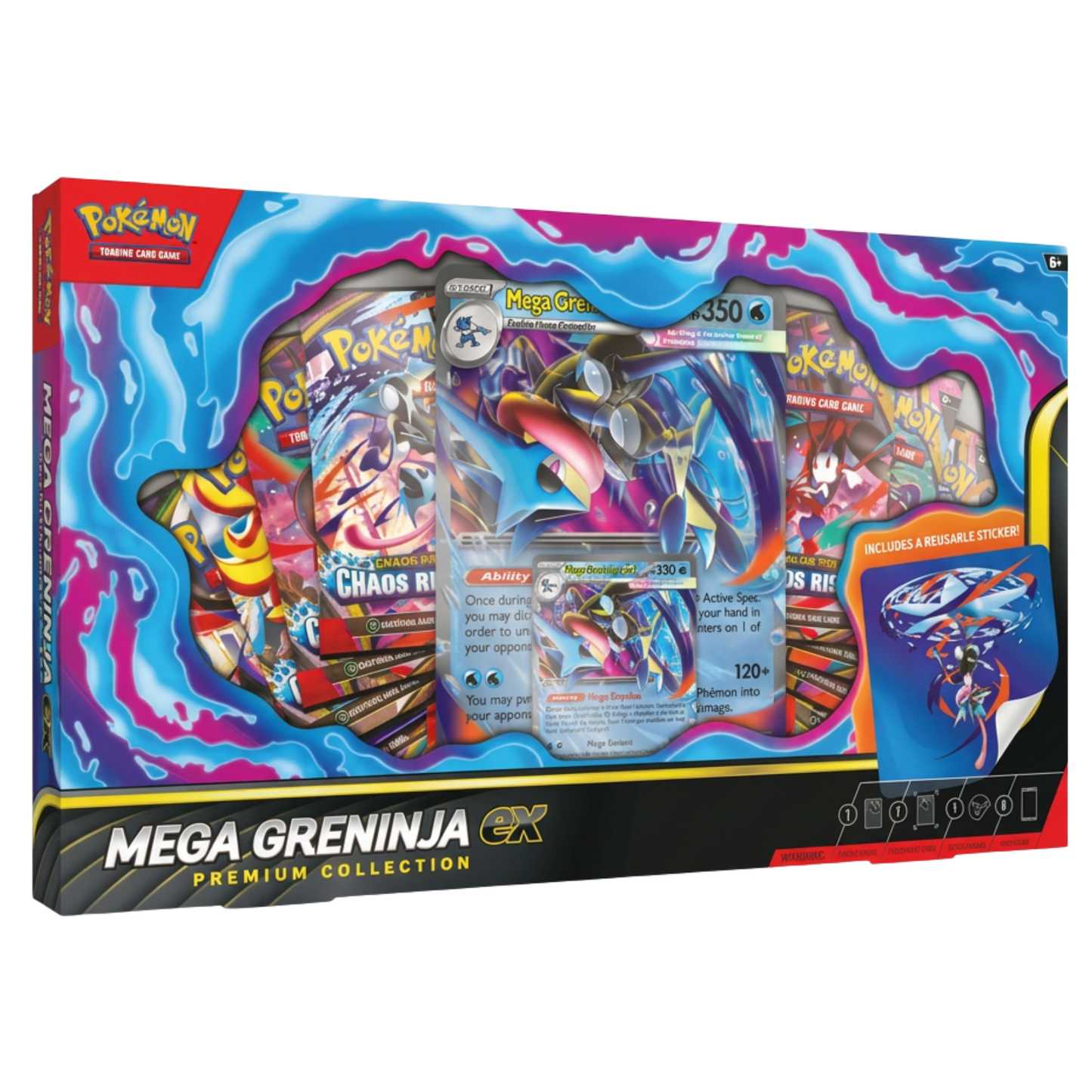 (PRE-ORDER) Pokémon TCG: Mega Greninja ex Premium Collection