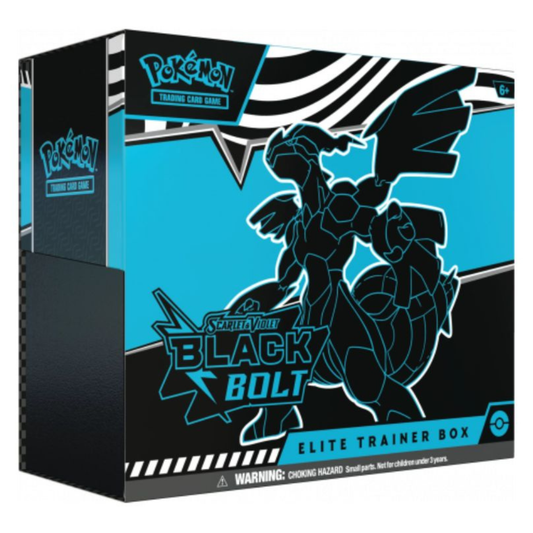 Pokemon Scarlet & Violet Black Bolt Elite Trainer Box
