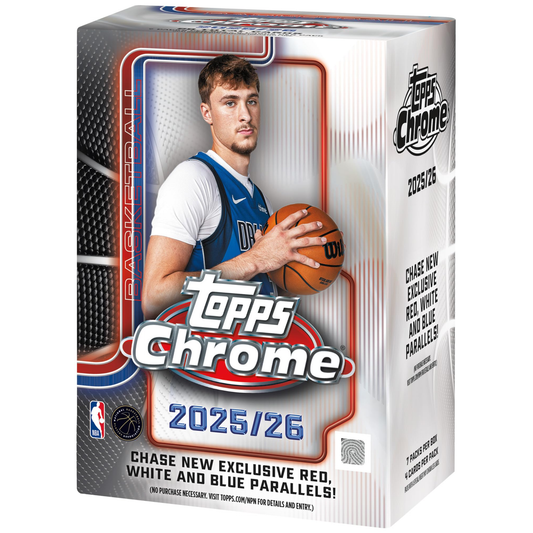 2025/26 Topps Chrome Basketball Blaster Box