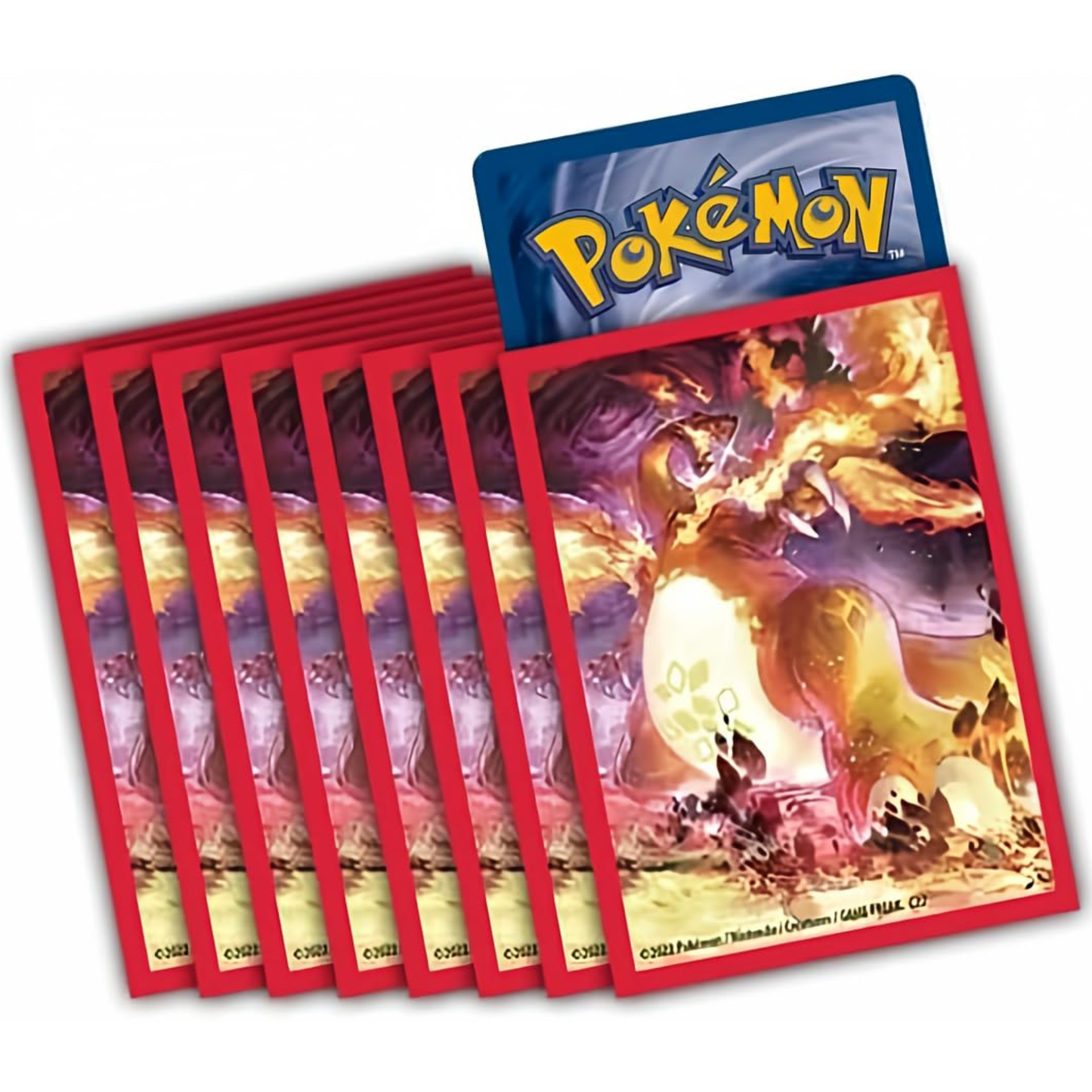 Pokémon TCG: Charizard Card Sleeves – 2022 Edition (65 Count)