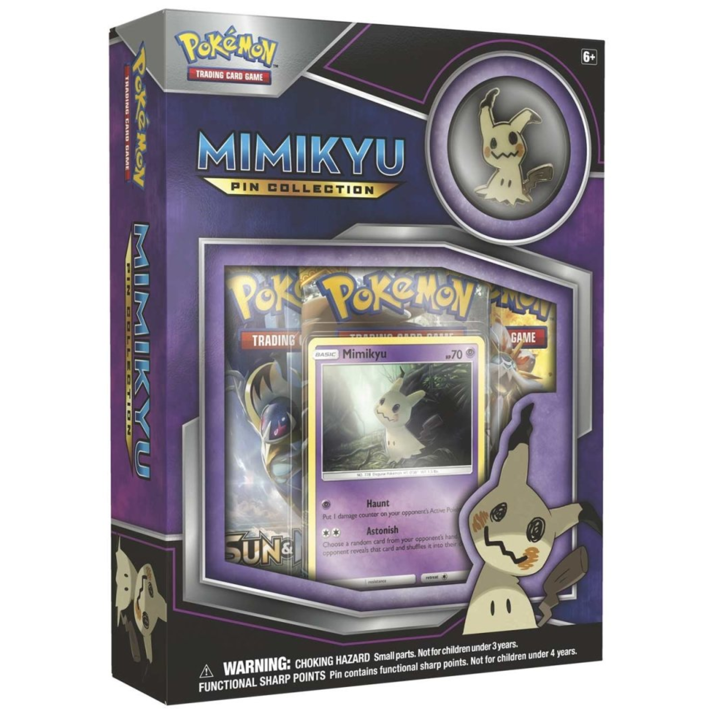 Pokémon TCG: Sun & Moon Mimikyu Pin Collection