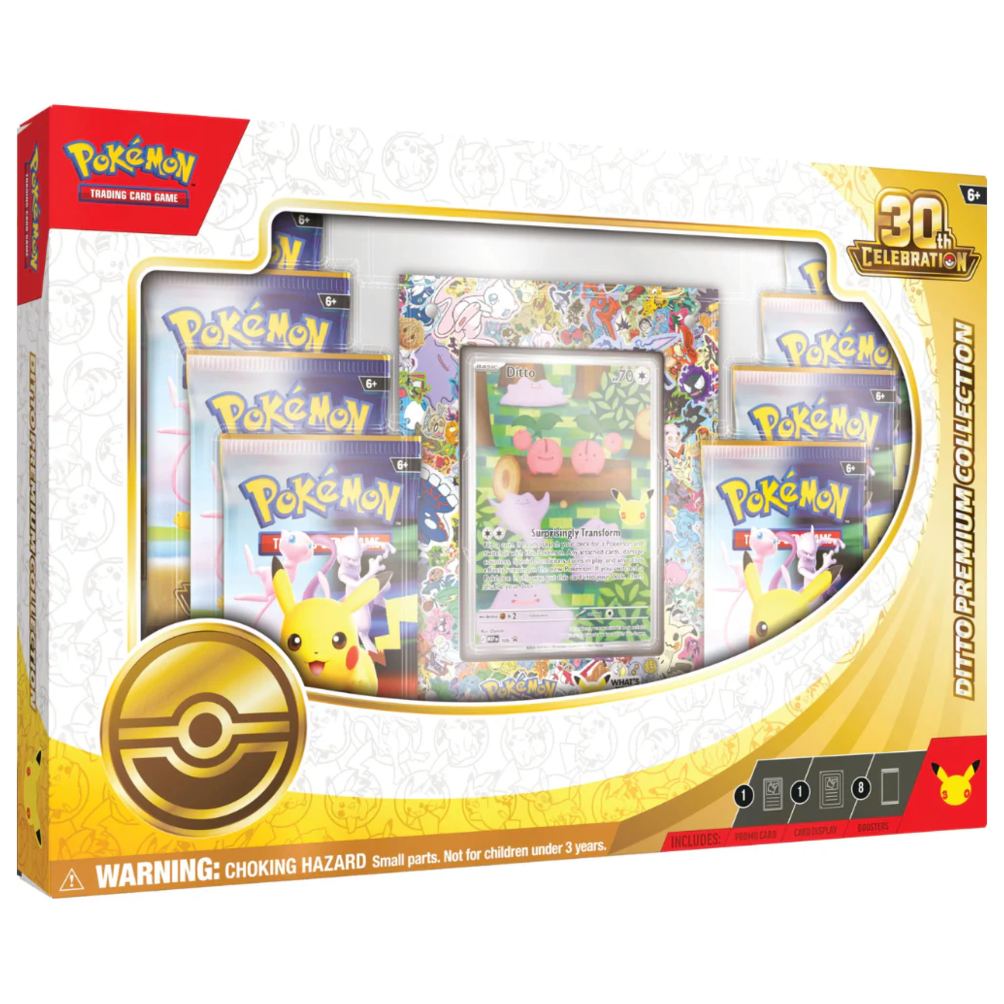 (PRE-ORDER) Pokémon TCG: 30th Celebration Ditto Premium Collection