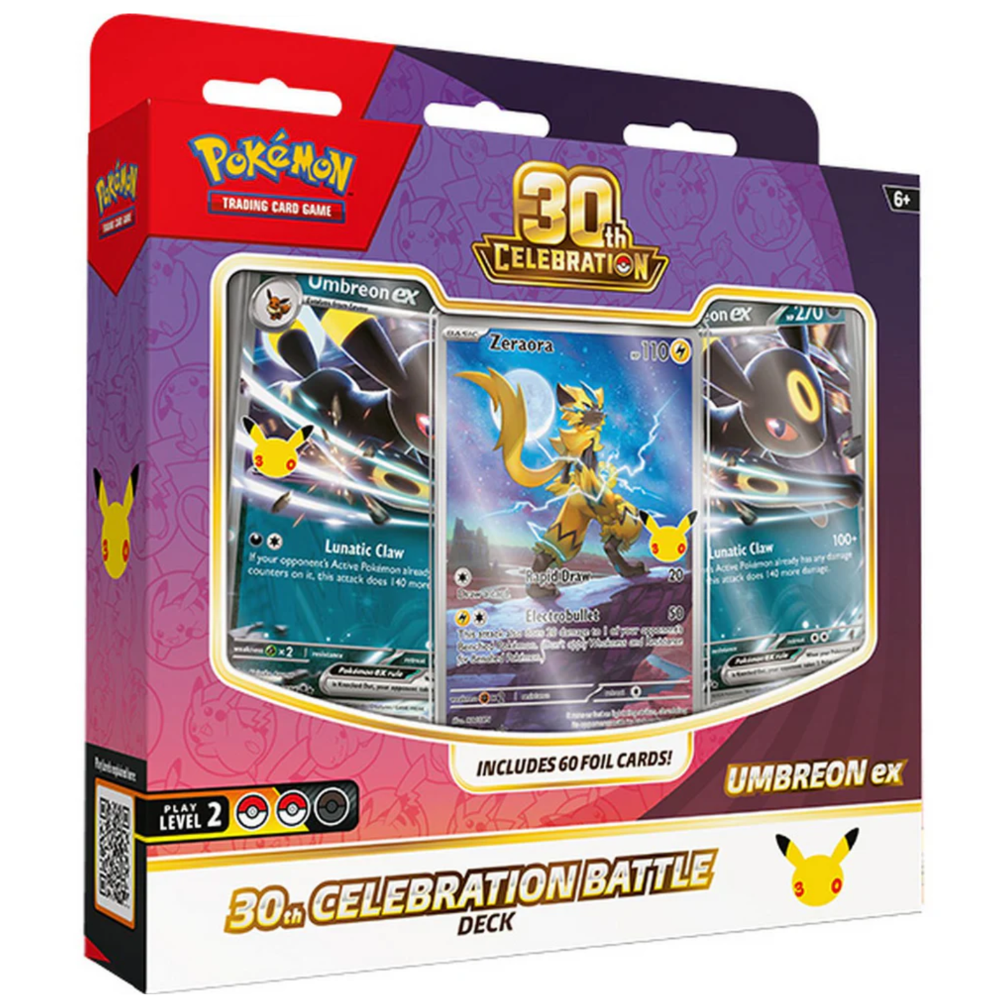 (PRE-ORDER) Pokémon TCG: 30th Celebration Battle Deck – Umbreon ex