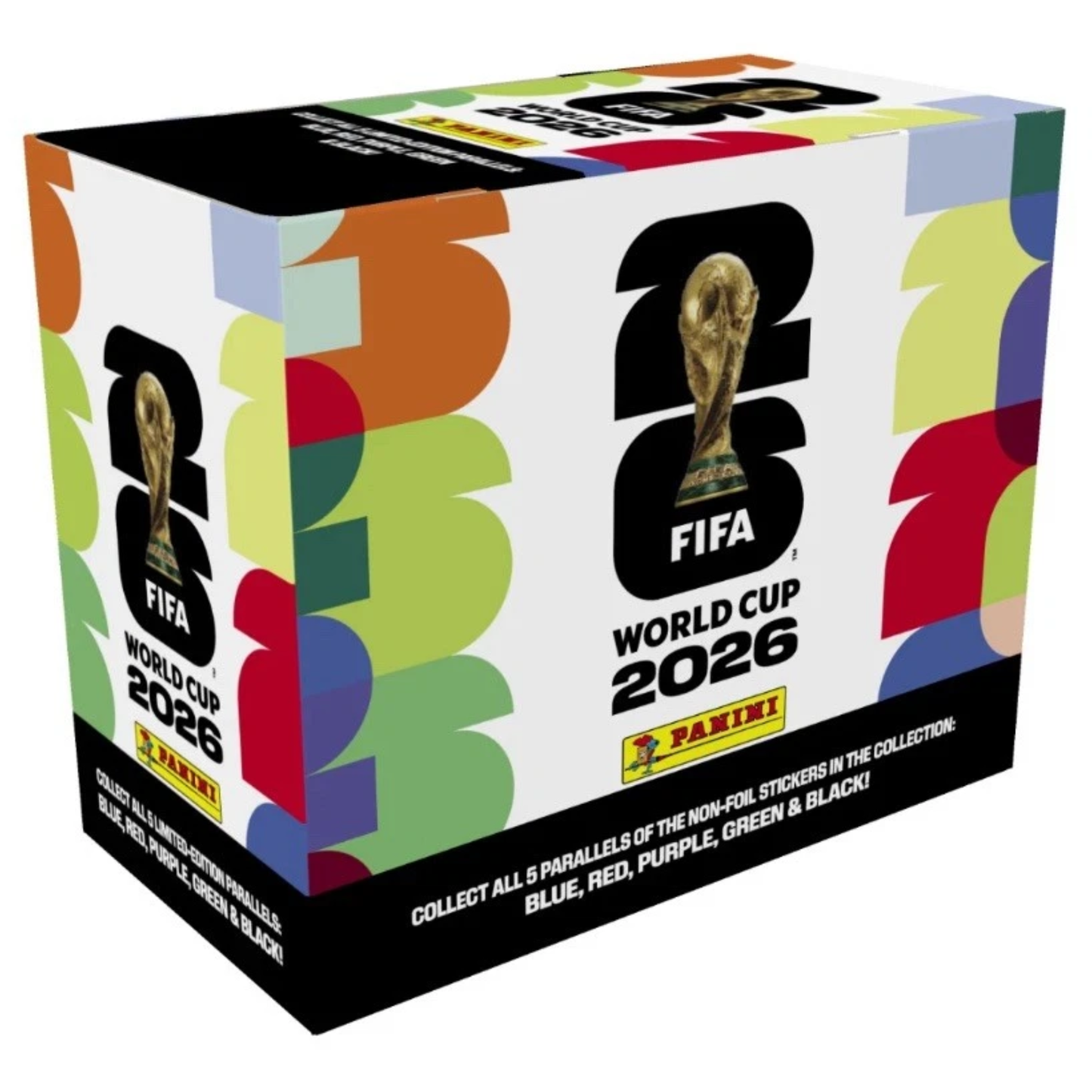 Panini FIFA World Cup 2026 Official Soccer Sticker Box (25 Packs)