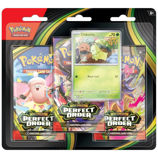 Pokemon - Mega Evolution - Perfect Order - 3 Pack Blister